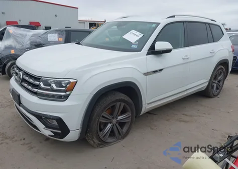 2019 Volkswagen Atlas 3.6L V6 Se W/Technology R-Line из США, поврежденный, VIN 1V2YR2CA4KC561519
